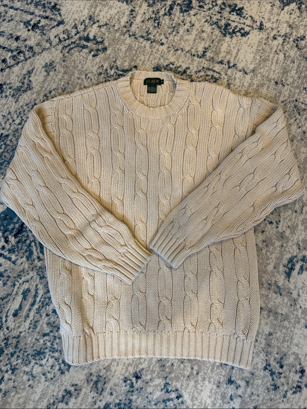 Vintage J.Crew cable knit sweater